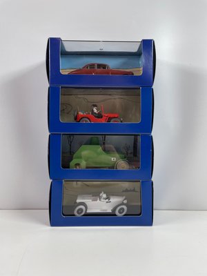 43 stk sjælden samling af tintin modelbiler.