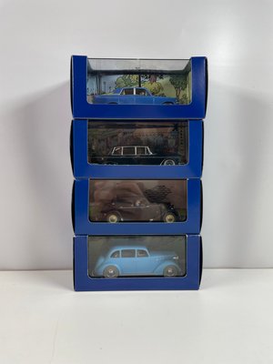 43 stk sjælden samling af tintin modelbiler.