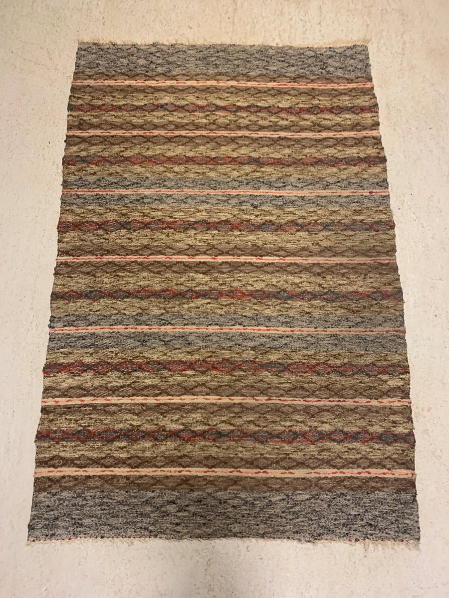 Tæppe, håndknyttet 232 x 148