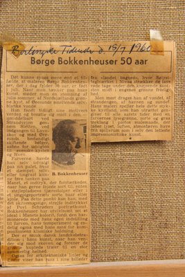 Børge Bokkenheuser maleri