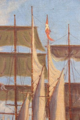 Ivar Tidemand Rohde (1871-1944)  marinemaleri