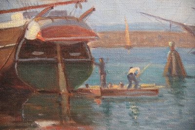 Ivar Tidemand Rohde (1871-1944)  marinemaleri