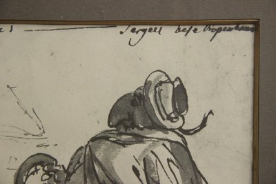 Johan Tobias Sergel Litografi efter original tegning