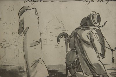Johan Tobias Sergel Litografi efter original tegning