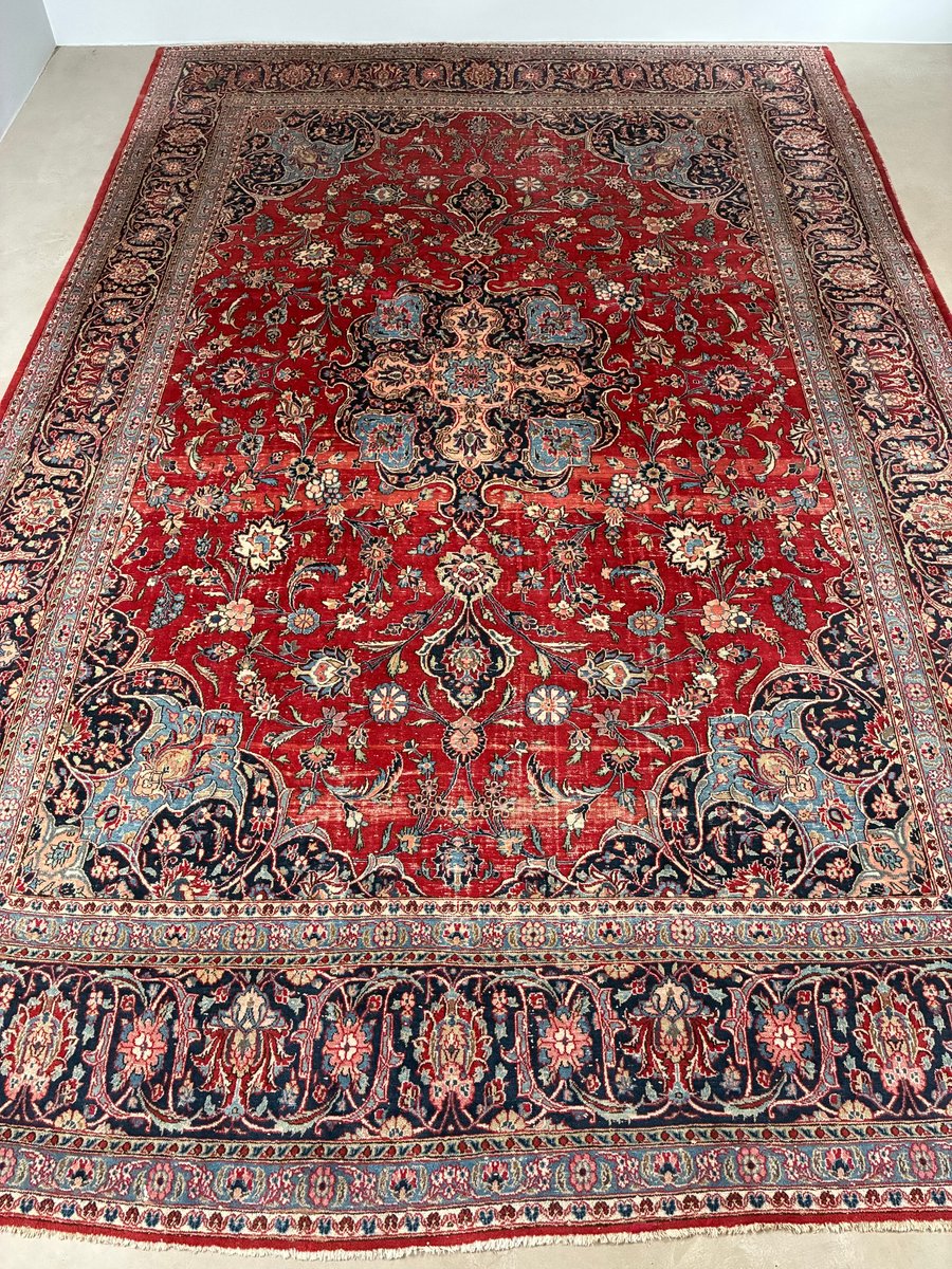 Stort Ægte persisk tæppe 488 × 328 cm