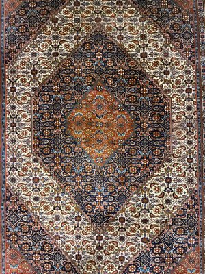 Ægte tæppe 283 × 203 cm