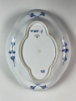 Royal Copenhagen Musselmalet Riflet fad nr. 2