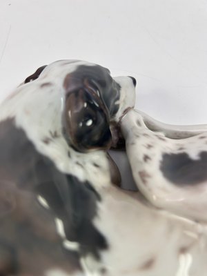 Dahl Jensen porcelæn hundefigur nr. 1935
