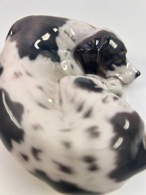 Dahl Jensen porcelæn hundefigur nr. 1935