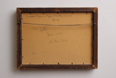 Ernst Syberg Sebenico Kroatien akvarel