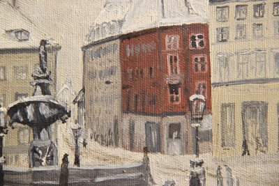 Erik Petersen maleri af københavn