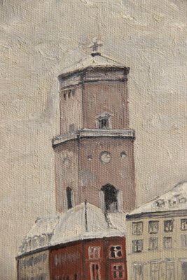 Erik Petersen maleri af københavn