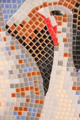 Unik mosaik kunst i ramme