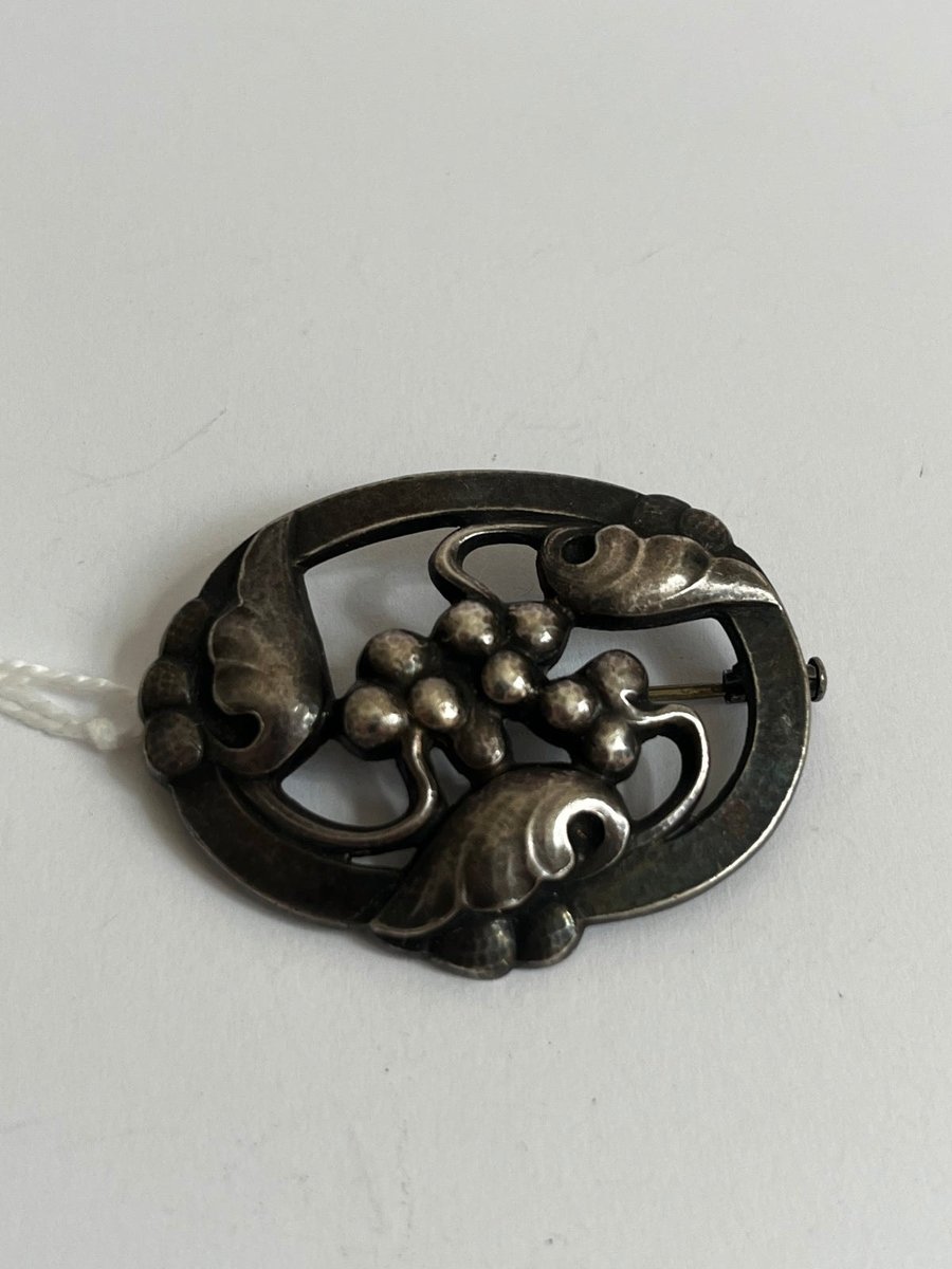 Georg Jensen broche nr 101 sølv
