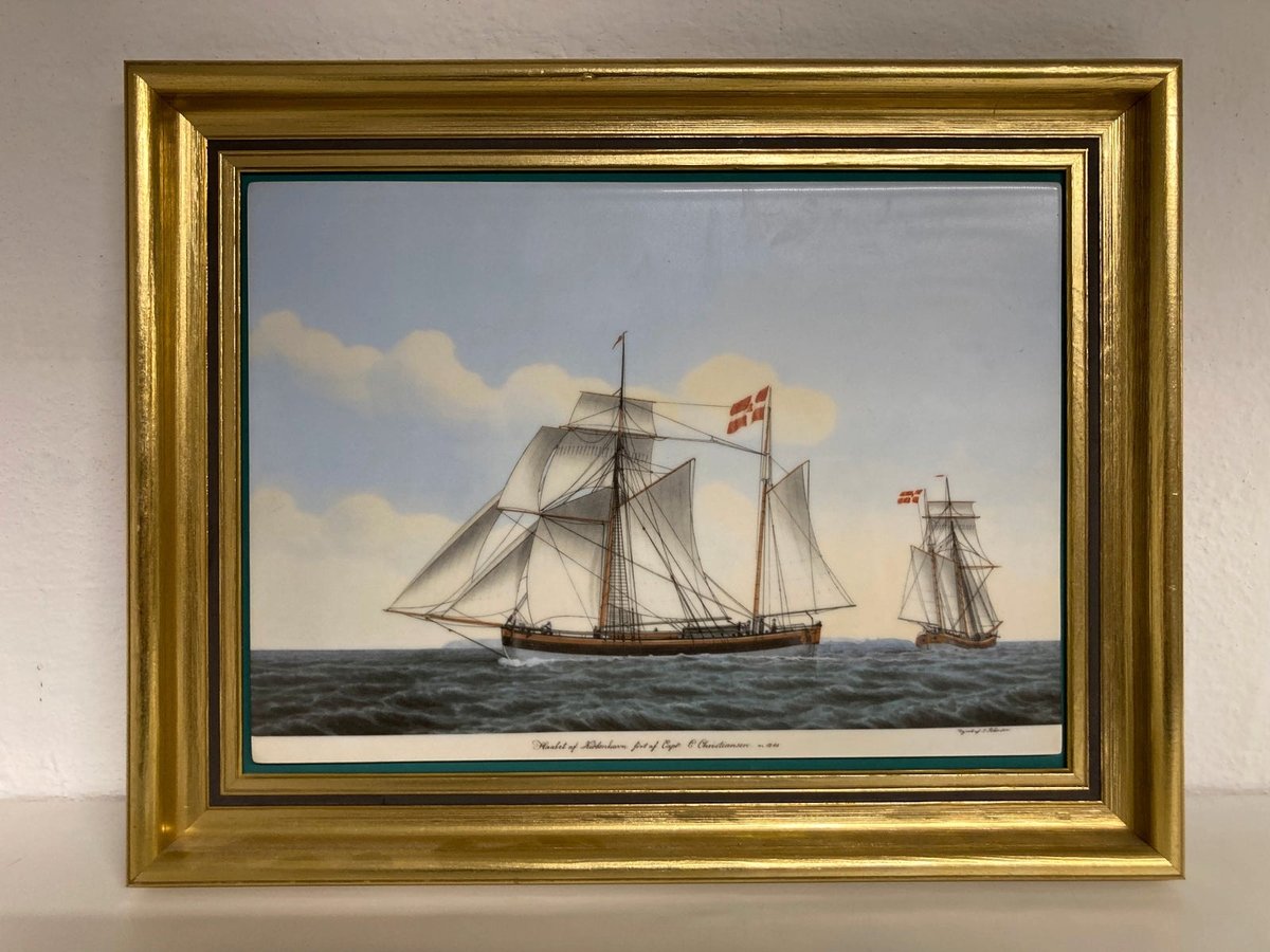 Bing & Grøndahl porcelænsmaleri