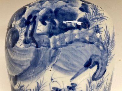 Vase, Fajance