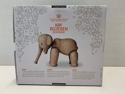 Træfigur, Elefant, design Kay Bojesen